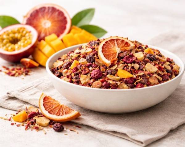 Milder Früchte Tee »Blutorange-Maracuja« natürlich, mit Vit. C