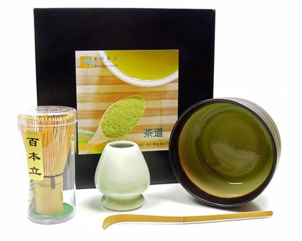 Matcha Set »Henshu« grün