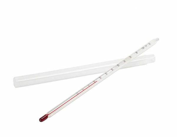 Grüntee-Thermometer in Hülle