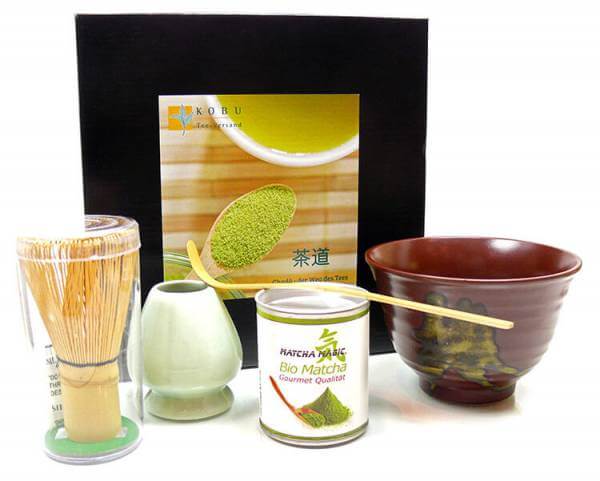 Matcha Set »Shinsen« braun
