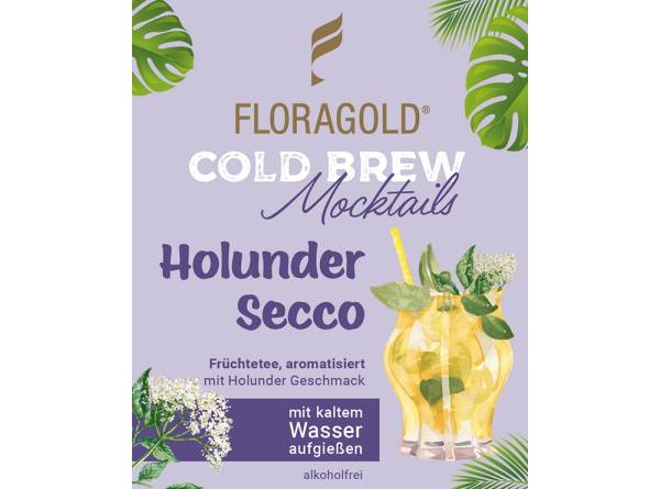 COLD BREW Früchtetee »Holunder Secco« natürlich-100g Tüte