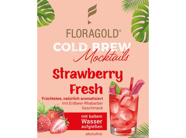 COLD BREW Früchtetee »Strawberry Fresh« natürlich-100g Tüte