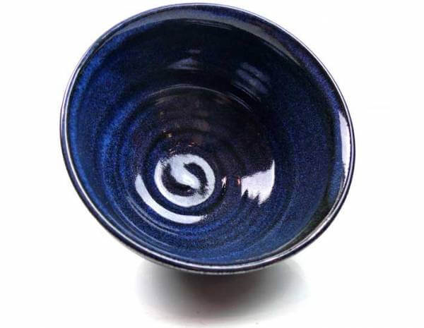 Matcha-Teeschale blau