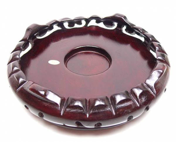 Rosenholz Untersetzer 15 cm