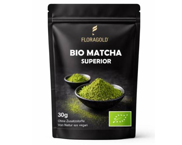 Bio Matcha Superior im 30g Zip-Beutel