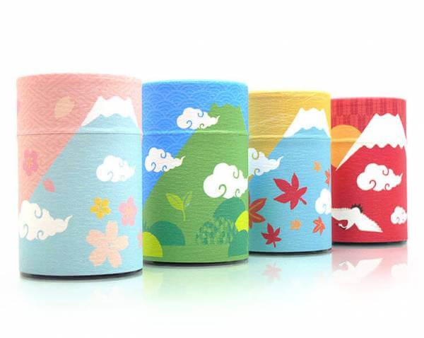 Japanisches Teedosen Set »Kisetzu« die Jahreszeiten