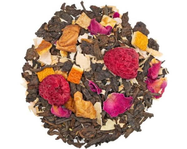 Aroma Schwarztee »Raspberry Ripple« natürlich