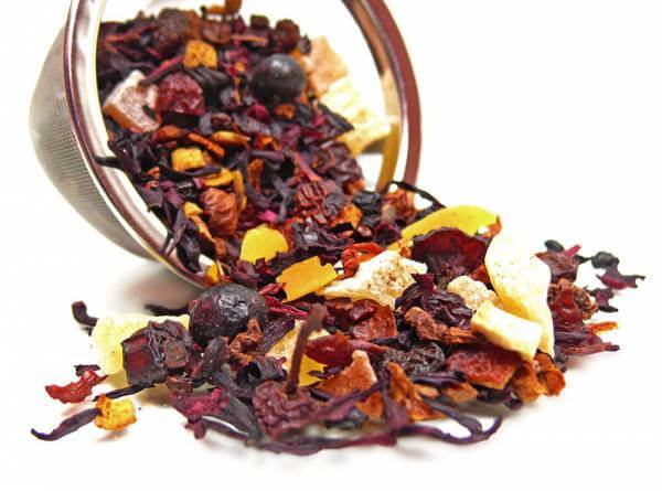 Weihnachts Früchtetee in Geschenktüte