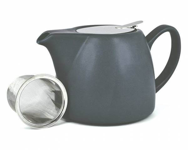 Teekanne »Teki steingrau« 0.8 Liter mit Edelstahlsieb