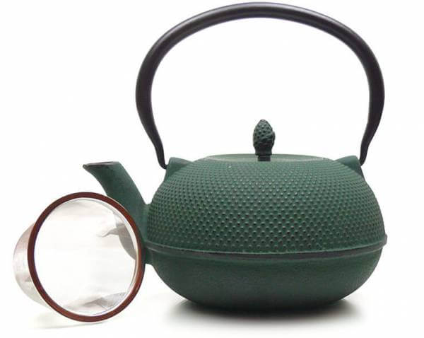 Gusseisen Teekanne »Arare« grün 1.8l