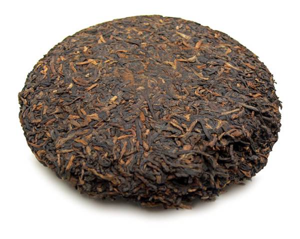 Pu Erh Tee »Shou Bing Cha« 2005 aus Menghai
