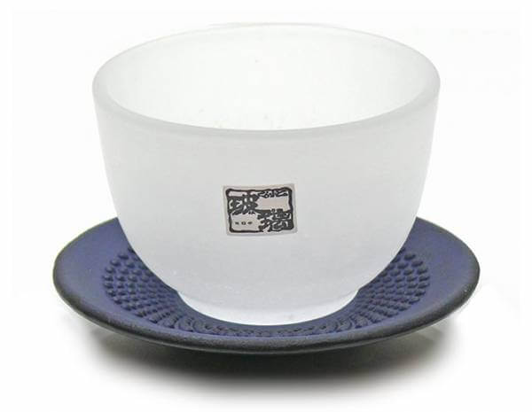 Gusseisen Untertasse »Arare Blau« für Teecup