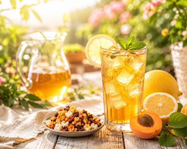 ICE Tea »Aprikose Yuzu« natürlich