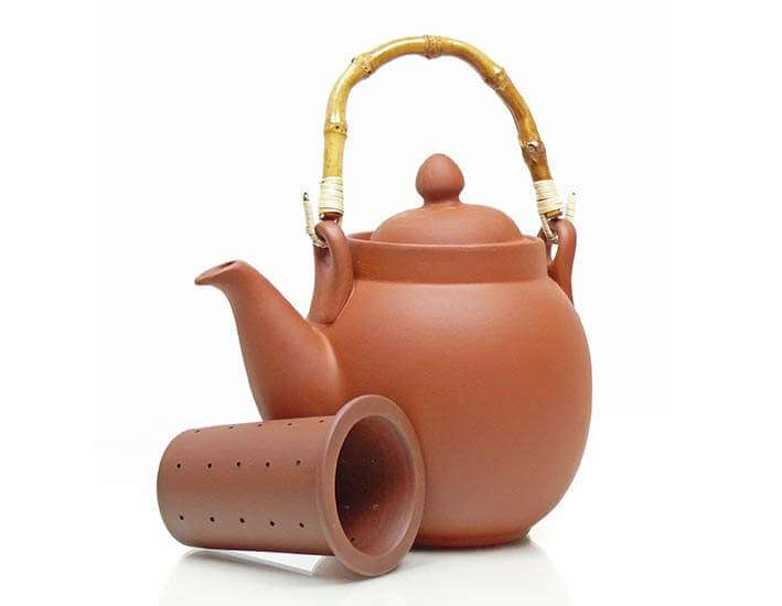 Teekanne Classic aus Ton 1.1l | Kobu Tee Onlineshop