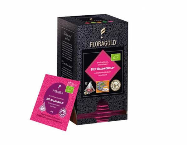 BIO Früchtetee »Waldkobold« Floragold Pyramiden-Teebeutel