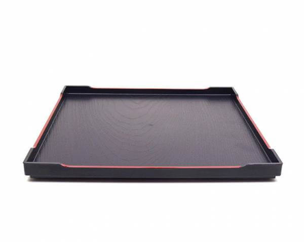 Tablett Lack schwarz »Hiroba klein«