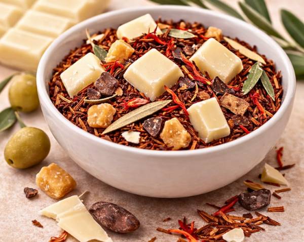 Rotbuschtee »White Chocolate Olive«