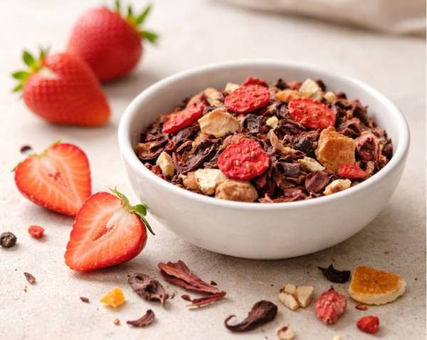 Früchtetee »Wild nach Deinem Erdbeermund«