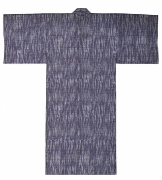 Japanischer Yukata »Kasuri, navy