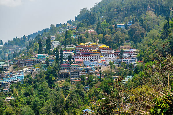 Darjeeling Stadt im Himalaya